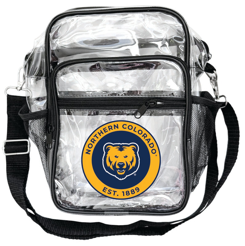 Northern Colorado Bears Clear Messenger Crossbody Tote Bag Officially Licensed