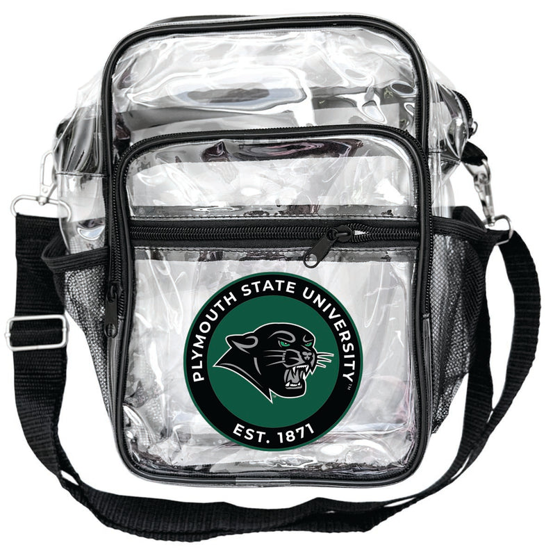 Plymouth State University Clear Messenger Crossbody Tote Bag Officially Licensed