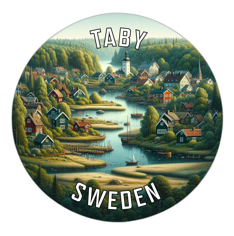 Taby Sweden Souvenir Vinyl Decal Sticker 3-Inch