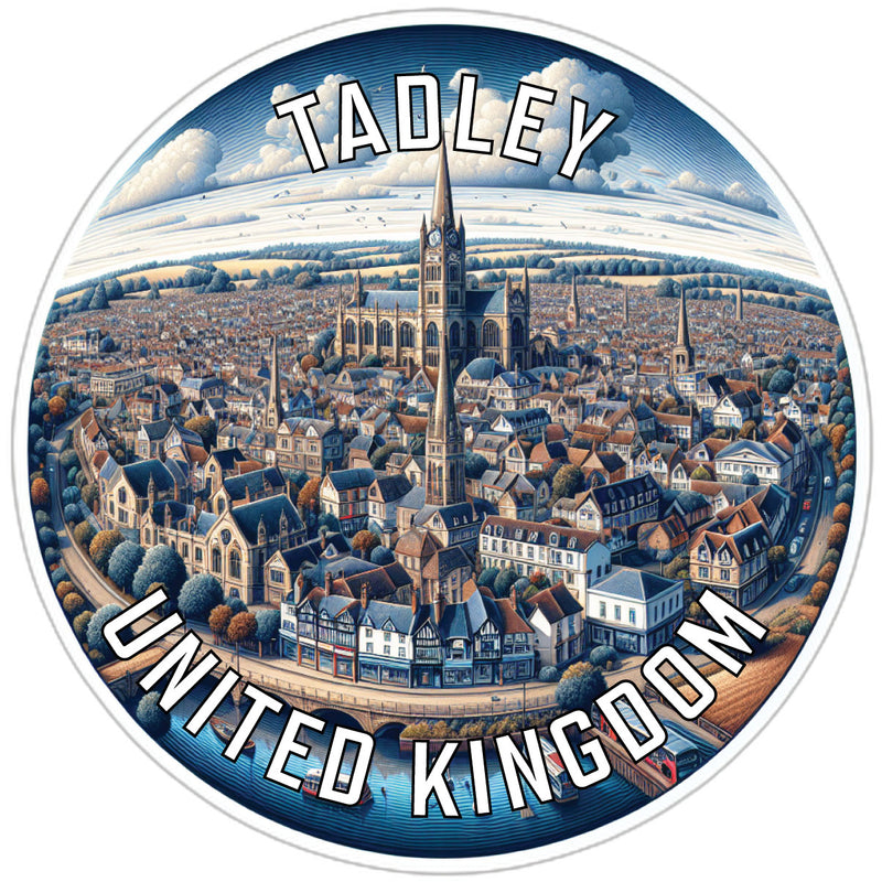 Tadley United Kingdom Souvenir Die Cut Flat Magnet 2-Inch