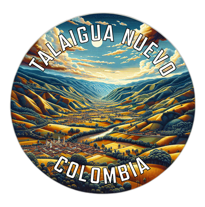 Talaigua Nuevo Colombia Souvenir Vinyl Decal Sticker 2-Inch