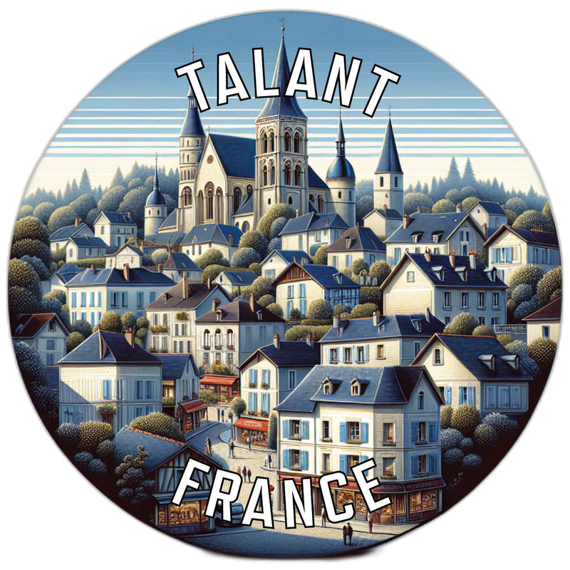 Talant France Souvenir Vinyl Decal Sticker 2-Inch