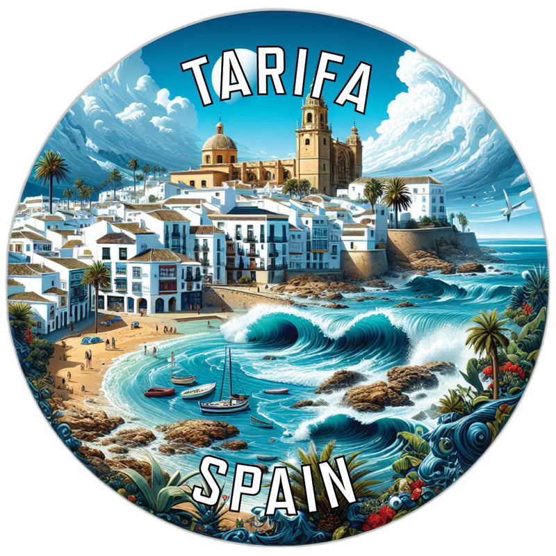 Tarifa Spain Souvenir Vinyl Decal Sticker 2-Inch