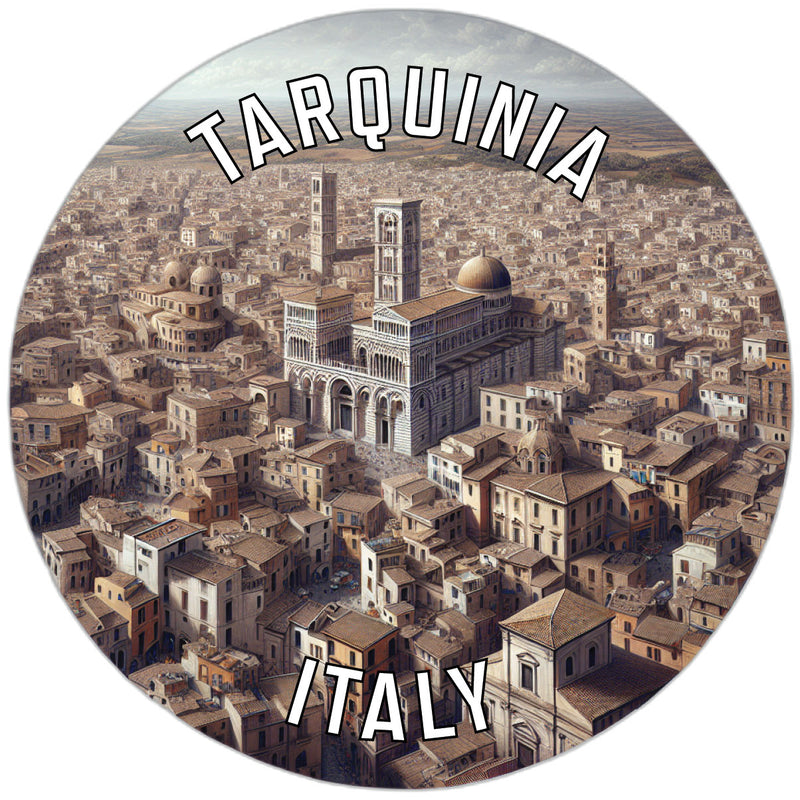 Tarquinia Italy Souvenir Vinyl Decal Sticker 4-Inch