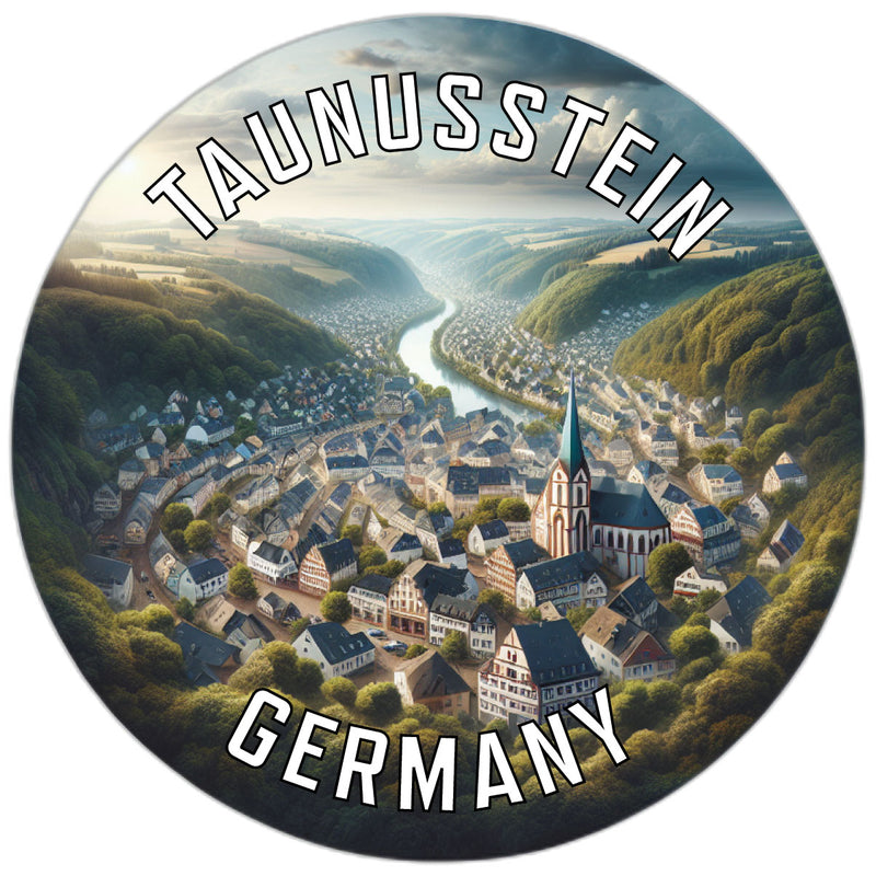 Taunusstein Germany Souvenir Die Cut Flat Magnet 2-Inch