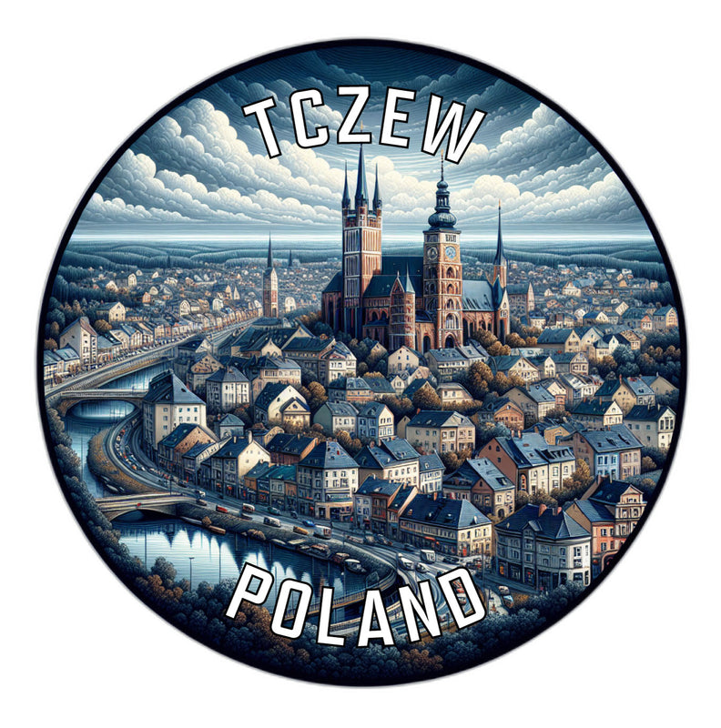 Tczew Poland Souvenir Vinyl Decal Sticker 2-Inch