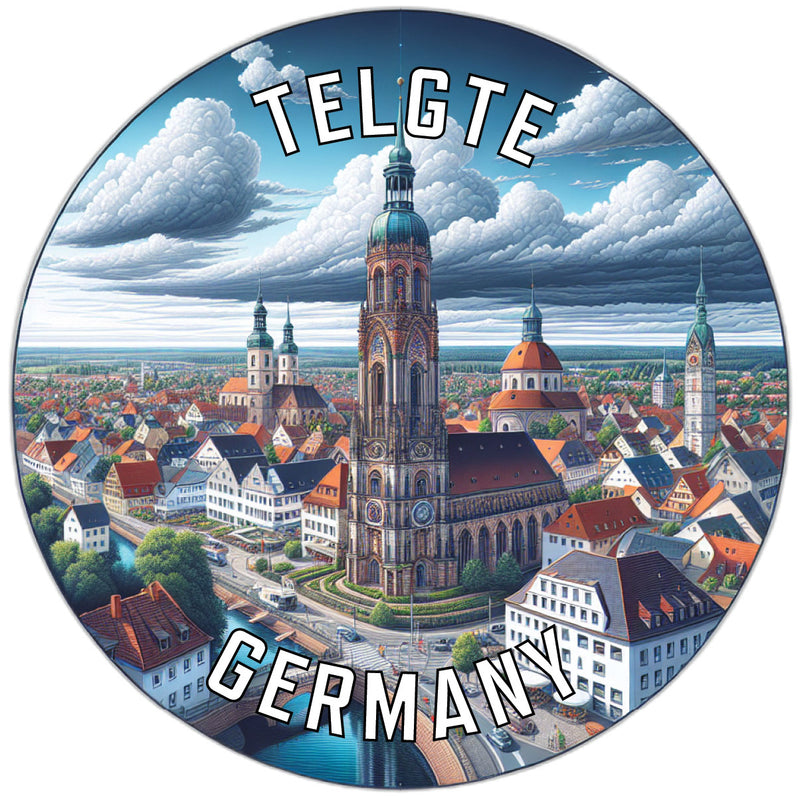 Telgte Germany Souvenir Vinyl Decal Sticker 2-Inch
