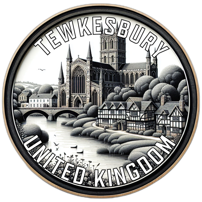 Tewkesbury United Kingdom Souvenir Vinyl Decal Sticker 2-Inch