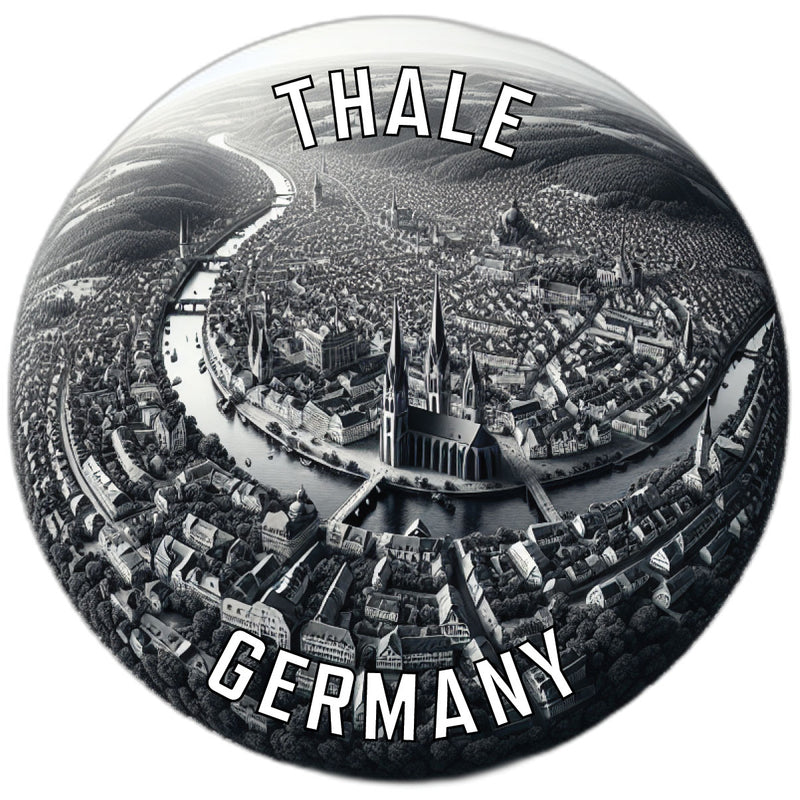 Thale Germany Souvenir Die Cut Flat Magnet 2-Inch