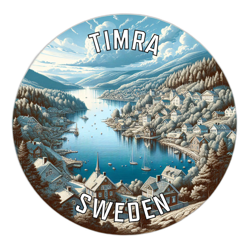 Timra Sweden Souvenir Vinyl Decal Sticker 6-Inch