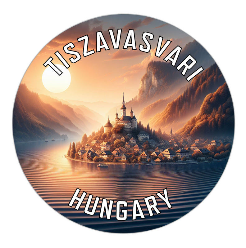 Tiszavasvari Hungary Souvenir Vinyl Decal Sticker 2-Inch