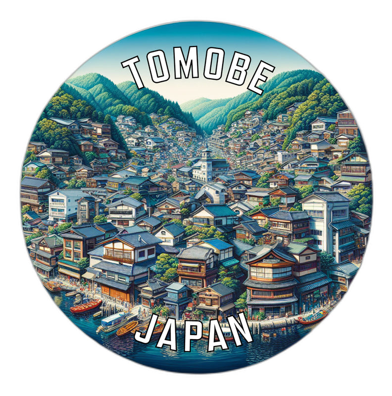 Tomobe Japan Souvenir Vinyl Decal Sticker 6-Inch