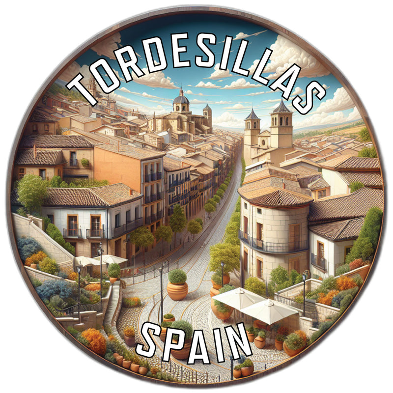 Tordesillas Spain Souvenir Vinyl Decal Sticker 6-Inch