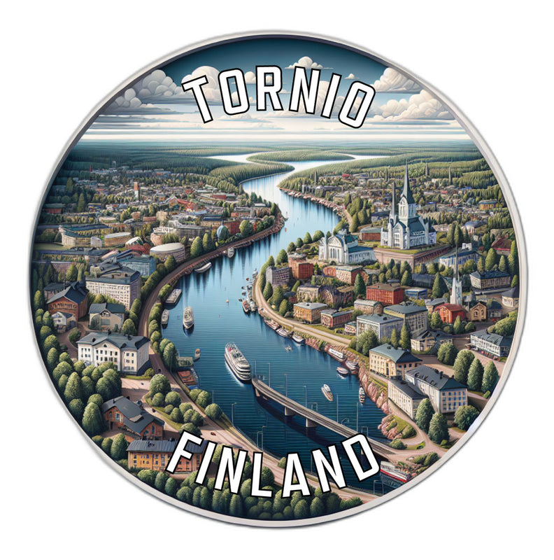 Tornio Finland Souvenir Vinyl Decal Sticker 6-Inch