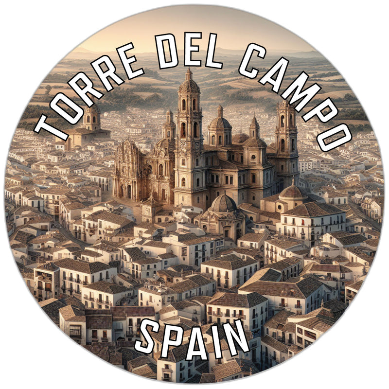 Torre del Campo Spain Souvenir Vinyl Decal Sticker 2-Inch