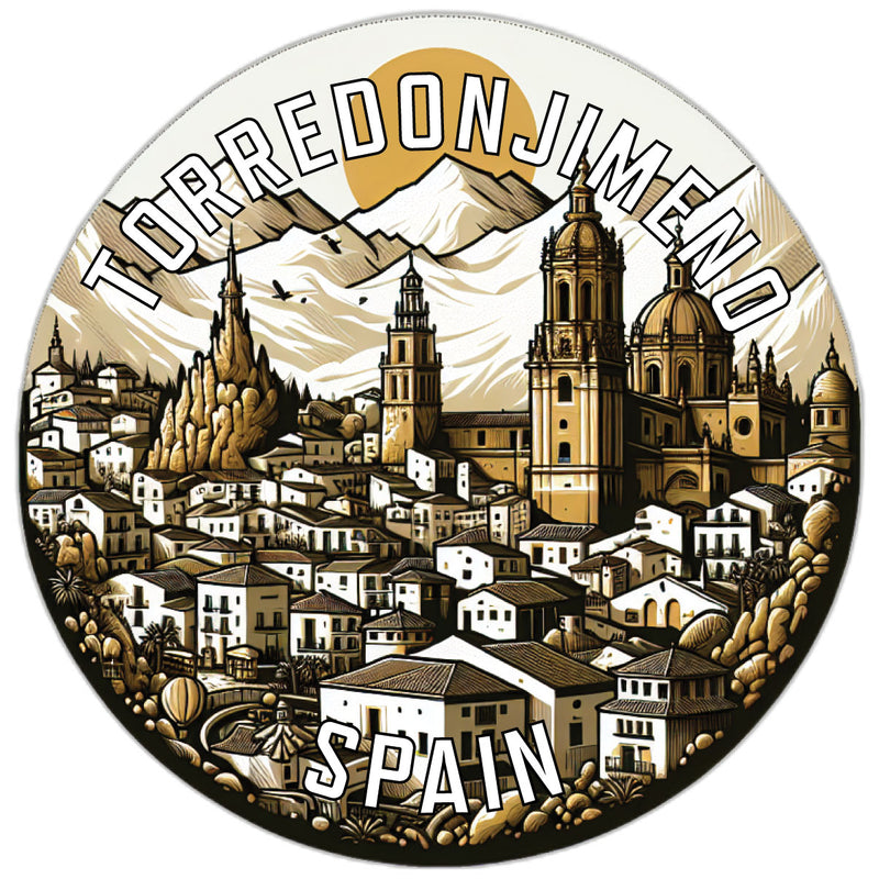 Torredonjimeno Spain Souvenir Die Cut Flat Magnet 2-Inch