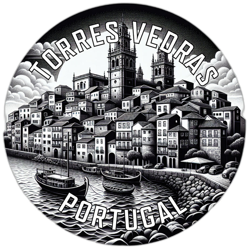 Torres Vedras Portugal Souvenir Die Cut Flat Magnet 2-Inch