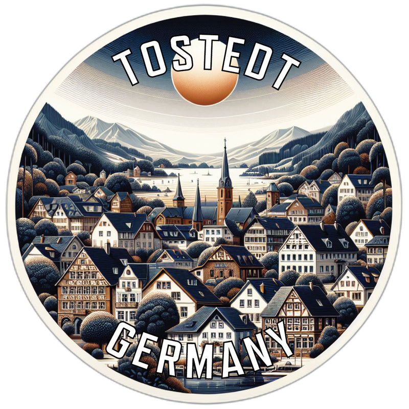 Tostedt Germany Souvenir Vinyl Decal Sticker 6-Inch