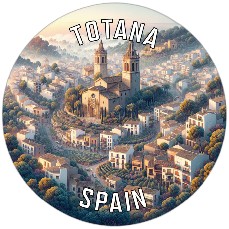 Totana Spain Souvenir Vinyl Decal Sticker 2-Inch