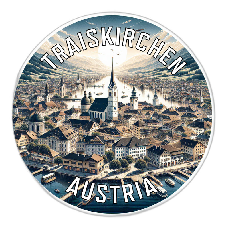 Traiskirchen Austria Souvenir Die Cut Flat Magnet 6-Inch