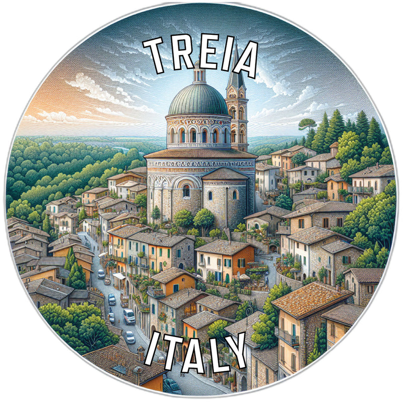 Treia Italy Souvenir Vinyl Decal Sticker 6-Inch