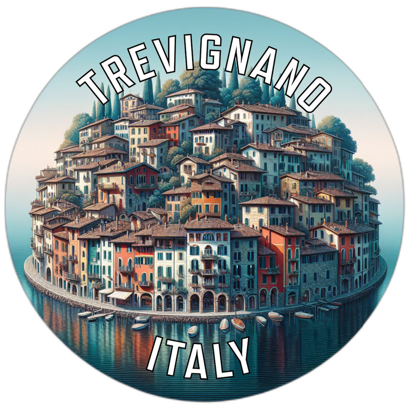 Trevignano Italy Souvenir Die Cut Flat Magnet 2-Inch