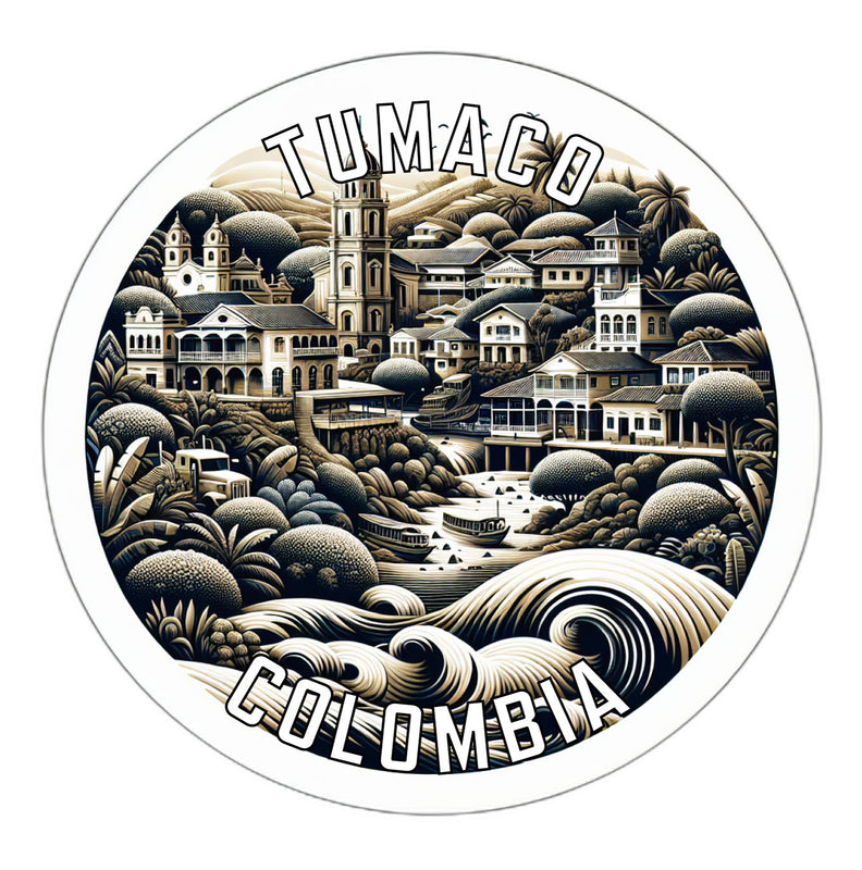 Tumaco Colombia Souvenir Vinyl Decal Sticker 2-Inch