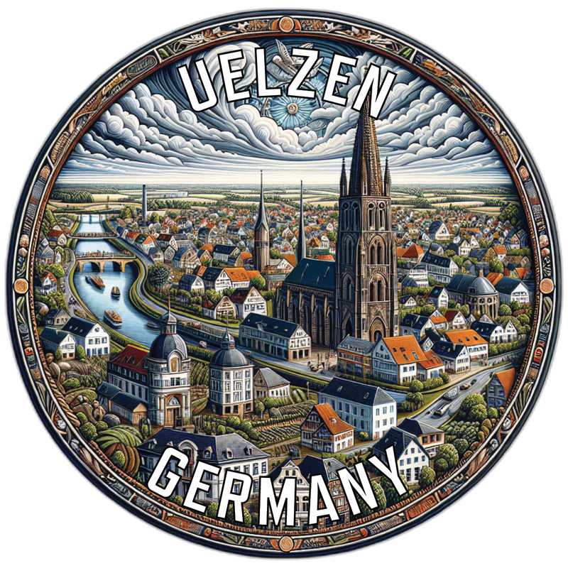 Uelzen Germany Souvenir Vinyl Decal Sticker 2-Inch