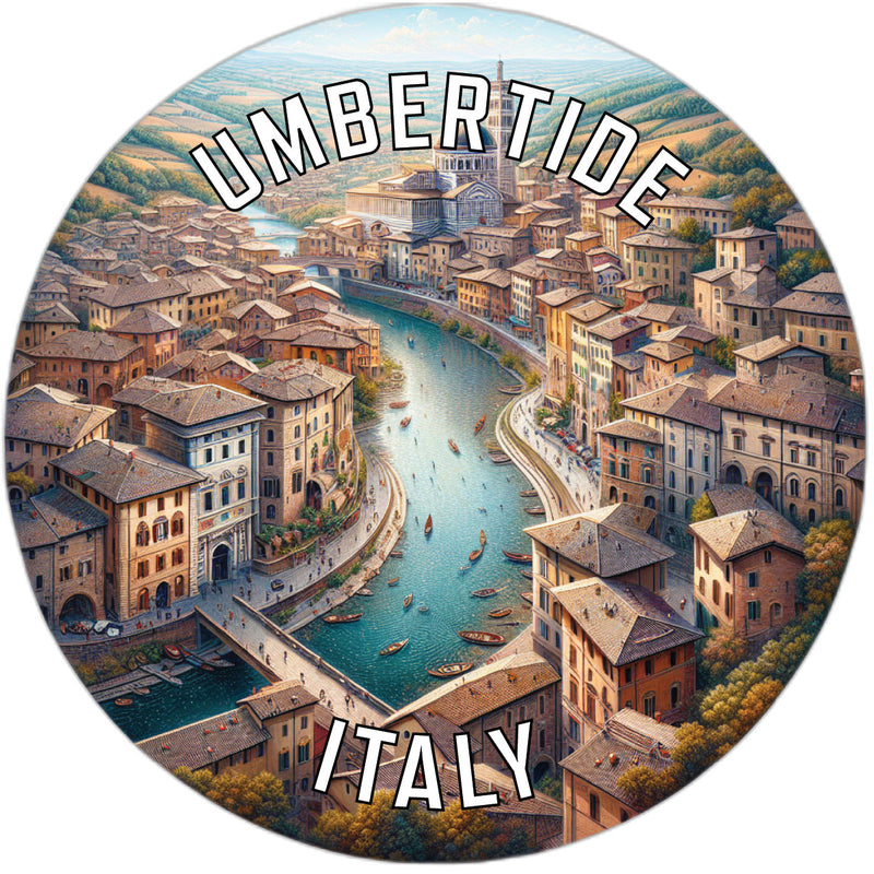 Umbertide Italy Souvenir Vinyl Decal Sticker 2-Inch