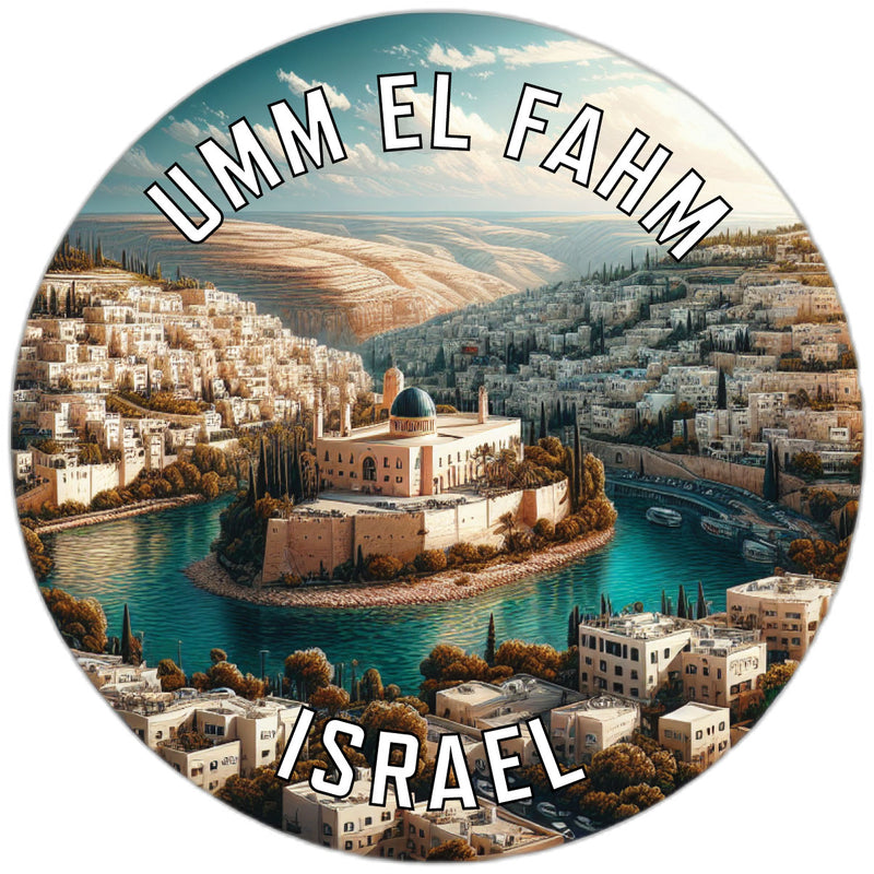 Umm el Fahm Israel Souvenir Vinyl Decal Sticker 6-Inch