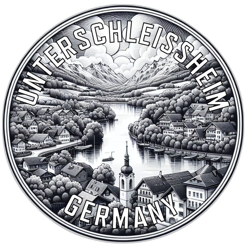 Unterschleissheim Germany Souvenir Vinyl Decal Sticker 2-Inch