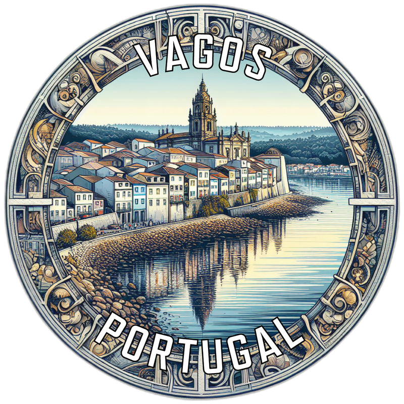 Vagos Portugal Souvenir Vinyl Decal Sticker 4-Inch