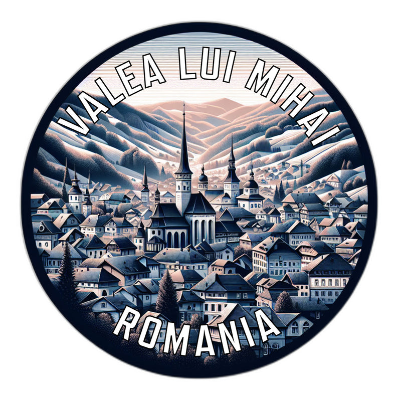 Valea lui Mihai Romania Souvenir Die Cut Flat Magnet 2-Inch