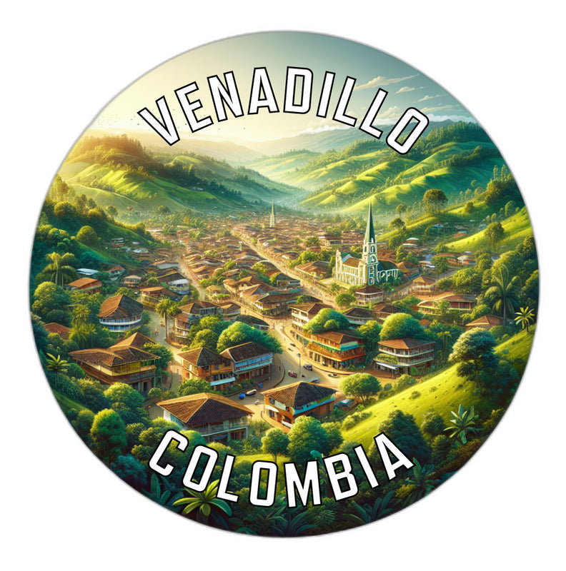 Venadillo Colombia Souvenir Die Cut Flat Magnet 2-Inch