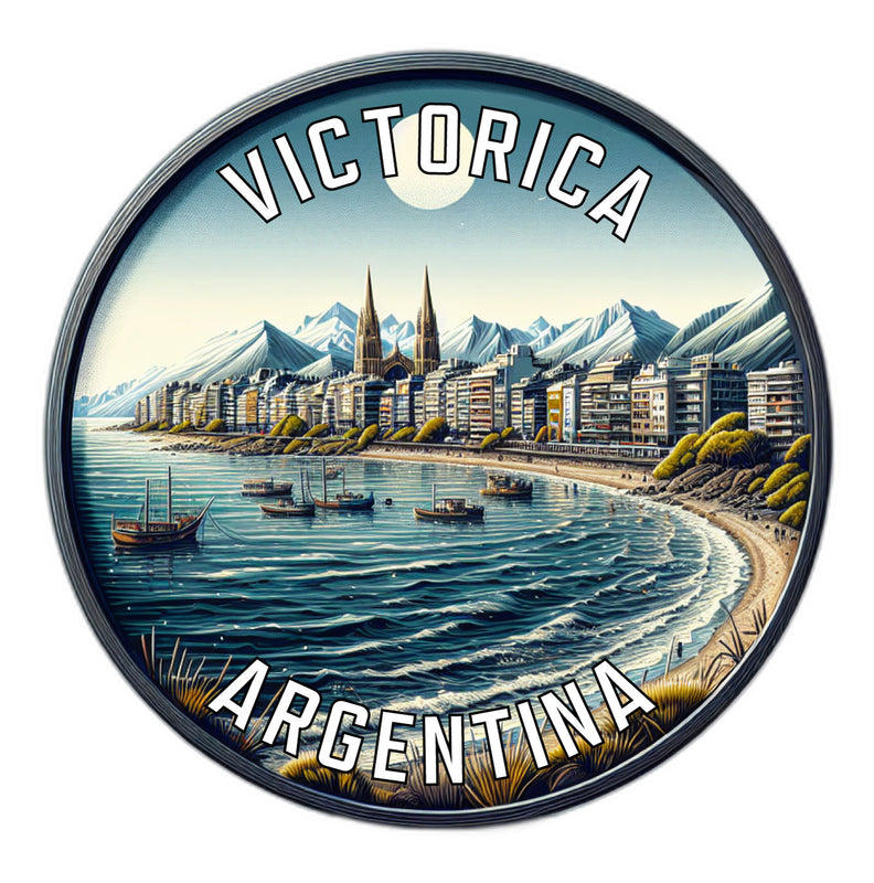 Victorica Argentina Souvenir Die Cut Flat Magnet 6-Inch