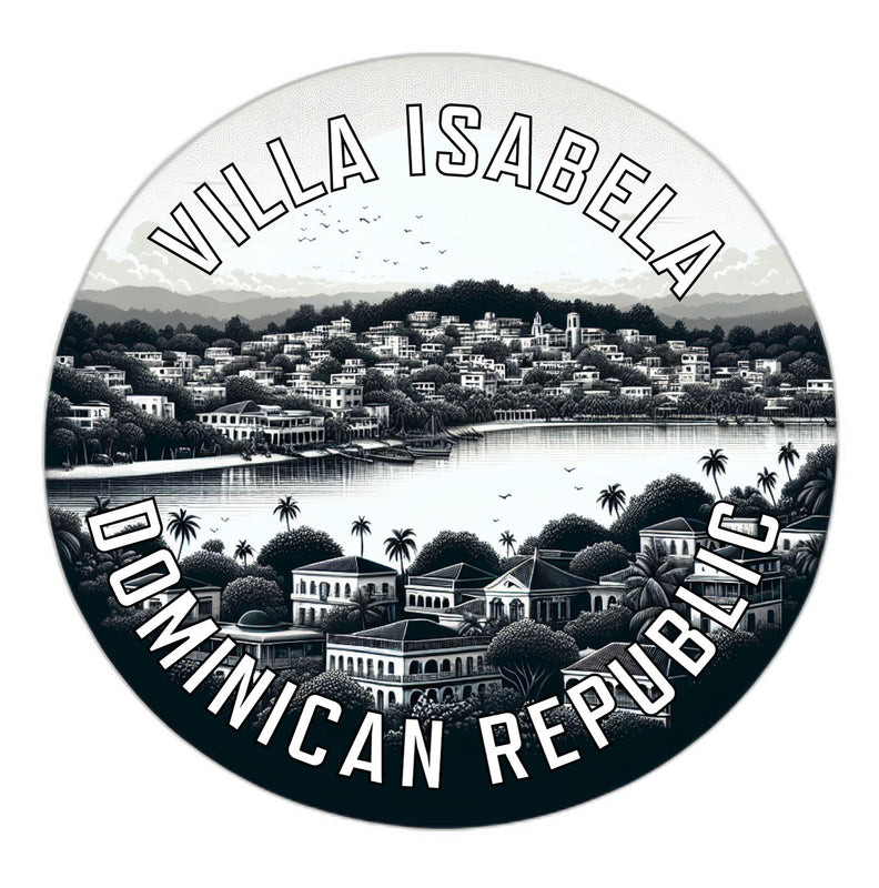 Villa Isabela Dominican Republic Souvenir Vinyl Decal Sticker 6-Inch