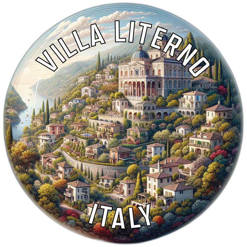 Villa Literno Italy Souvenir Vinyl Decal Sticker 6-Inch