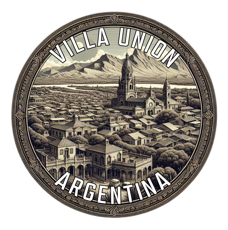 Villa Union Argentina Souvenir Die Cut Flat Magnet 2-Inch