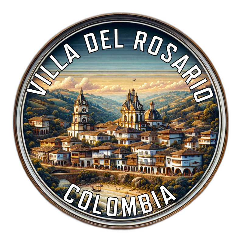 Villa del Rosario Colombia Souvenir Die Cut Flat Magnet 2-Inch