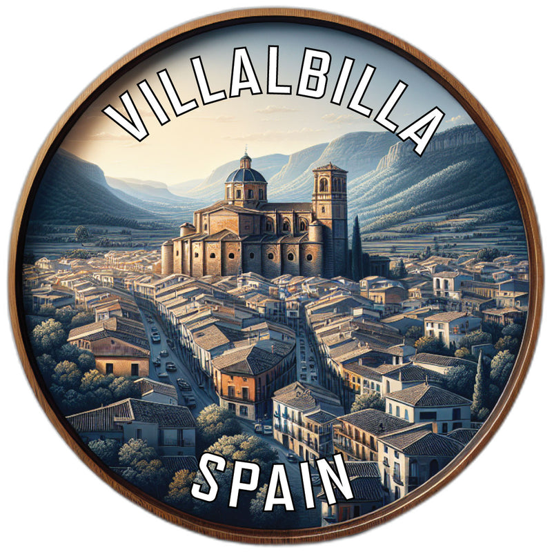 Villalbilla Spain Souvenir Vinyl Decal Sticker 2-Inch