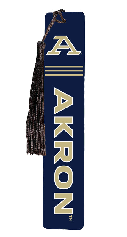 Akron Zips Wooden Bookmark with Tassel Officially Licensed Collegiate Product Single