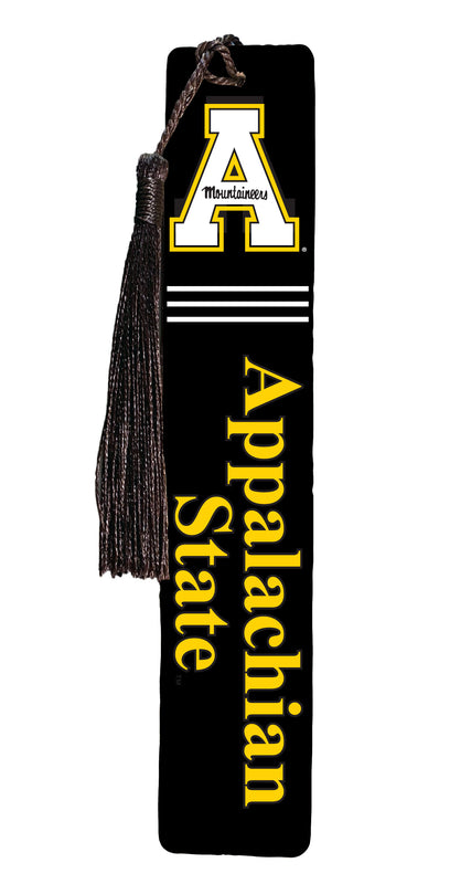 Appalachian State Wooden Bookmark with Tassel Officially Licensed Collegiate Product 4-Pack