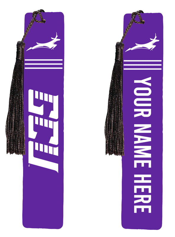 Grand Canyon University Lopes Personalized Wooden Bookmark with Tassel – Officially Licensed Collegiate Product Full Color