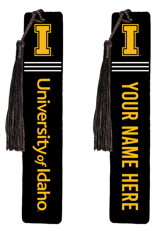 Idaho Vandals Personalized Wooden Bookmark with Tassel – Officially Licensed Collegiate Product Full Color