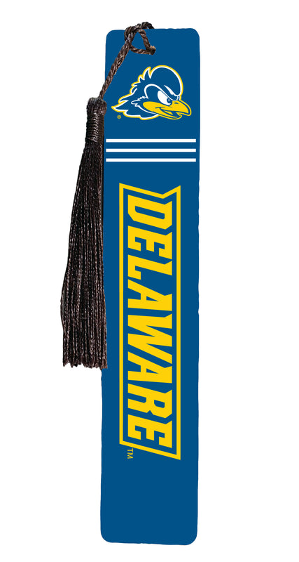 Delaware Blue Hens Wooden Bookmark with Tassel Officially Licensed Collegiate Product Single