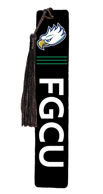 Florida Gulf Coast Eagles Wooden Bookmark with Tassel Officially Licensed Collegiate Product Single
