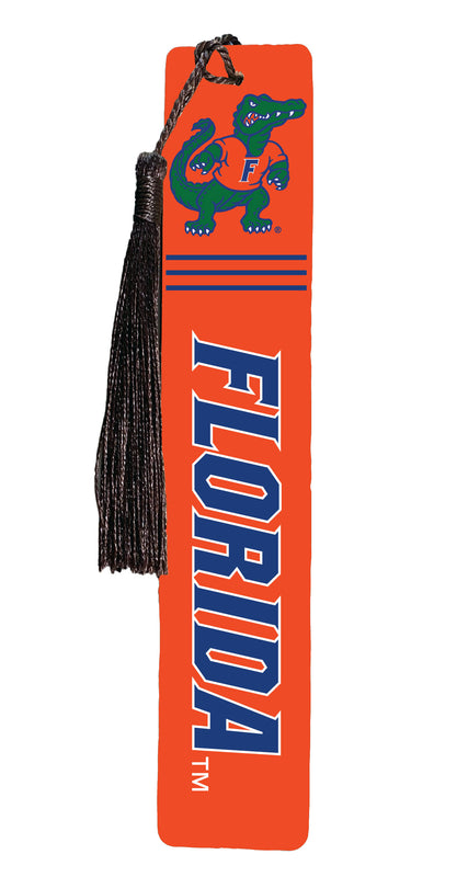 Florida Gators Wooden Bookmark with Tassel Officially Licensed Collegiate Product 4-Pack