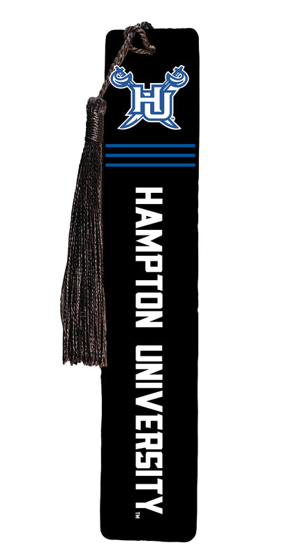 Hampton University Wooden Bookmark with Tassel Officially Licensed Collegiate Product Single