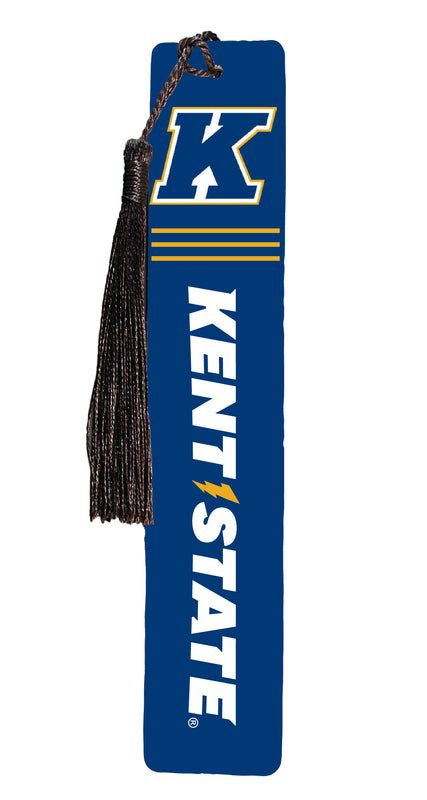 Kent State University Wooden Bookmark with Tassel Officially Licensed Collegiate Product 4-Pack