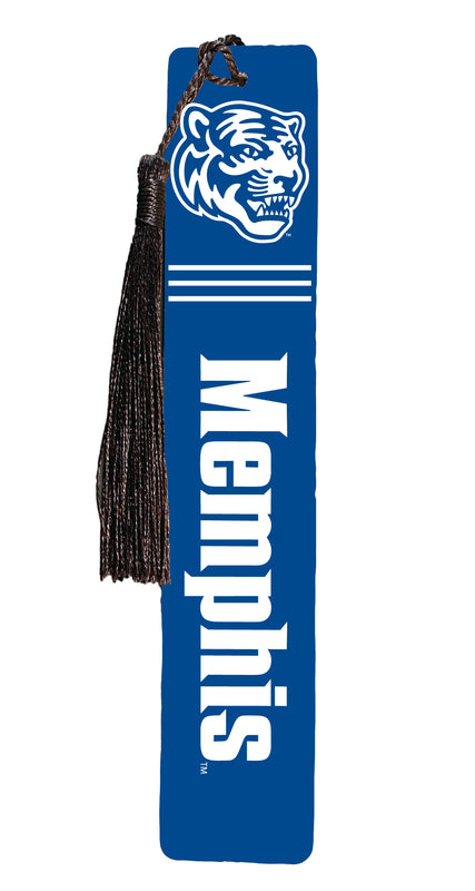 Memphis Tigers Wooden Bookmark with Tassel Officially Licensed Collegiate Product Single